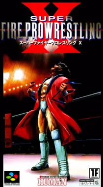 Super Fire Pro Wrestling X (Japan) box cover front